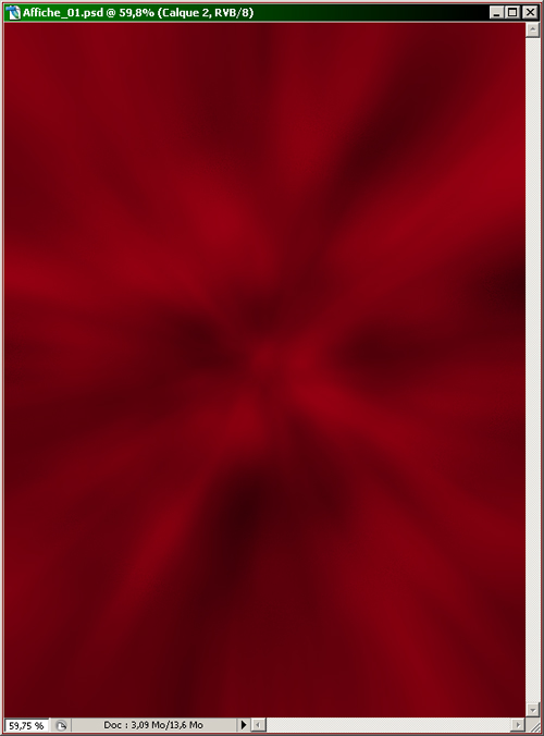 Préparation du fond des yeux